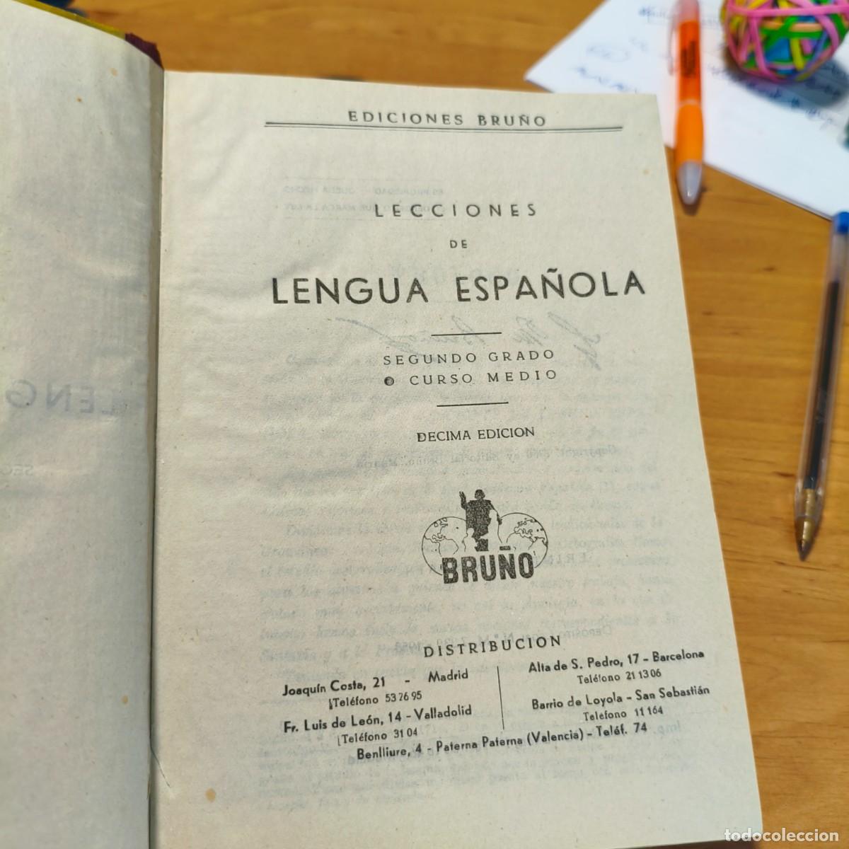 Libros de segunda mano: Gramatica Espa&ntilde;ola segundo grado de Ediciones Bru&ntilde;o - Foto 2