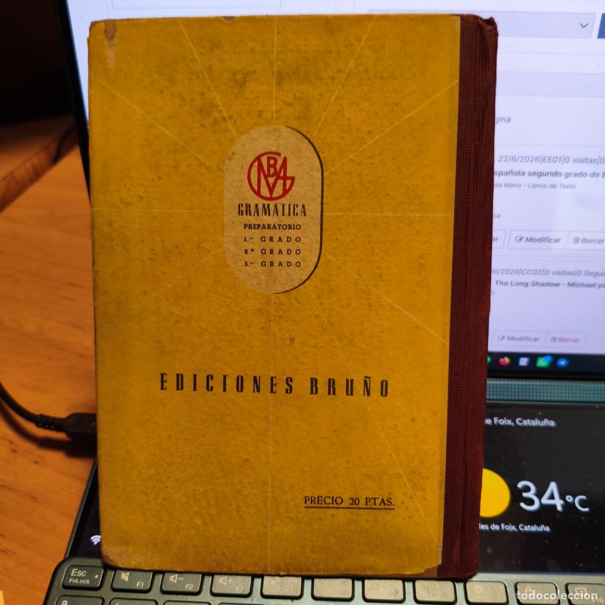 Libros de segunda mano: Gramatica Espa&ntilde;ola segundo grado de Ediciones Bru&ntilde;o - Foto 3