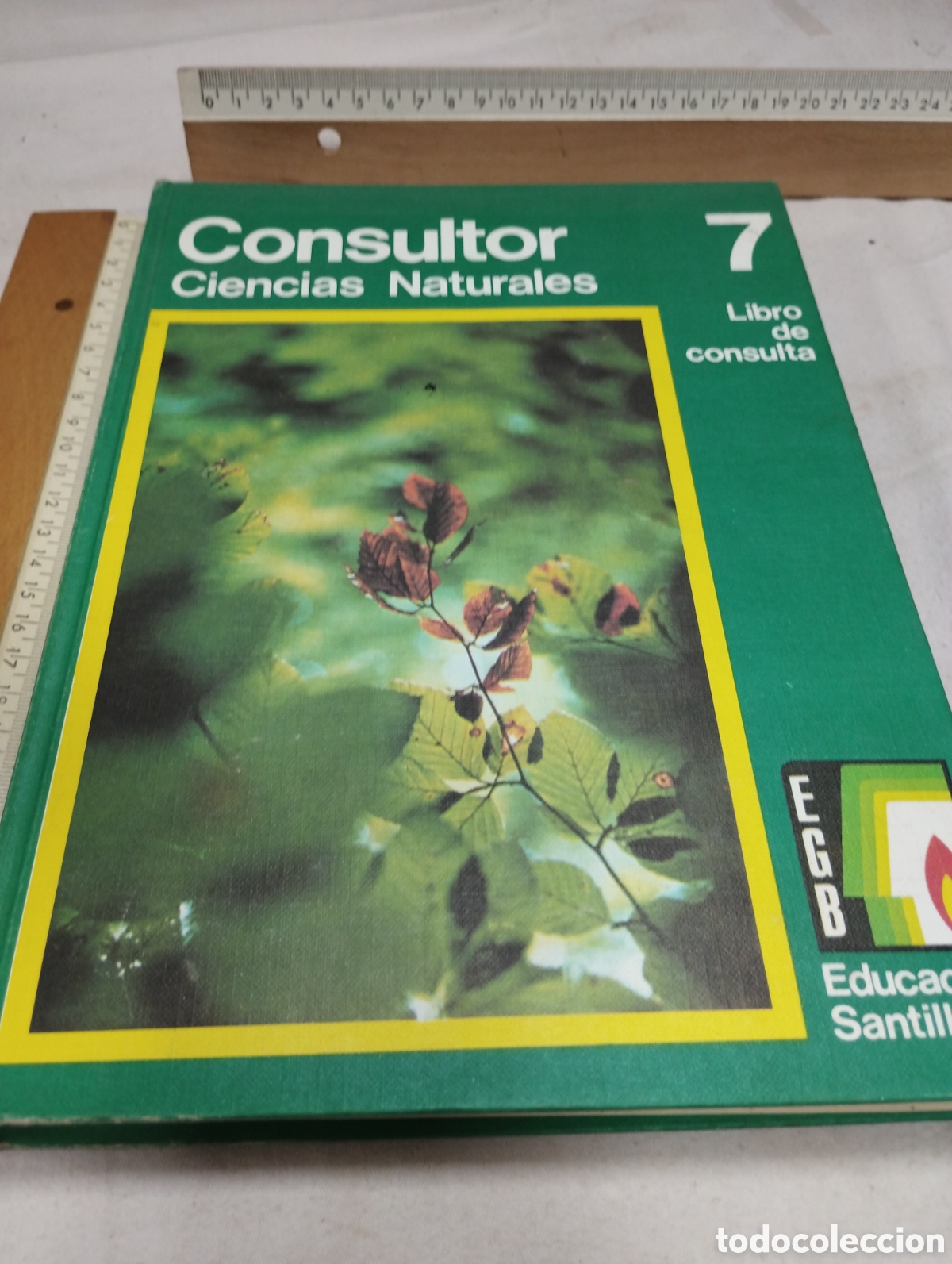 Libros de segunda mano: Consultor ciencias naturales 7. EGB. Editorial Santillana, 1973
