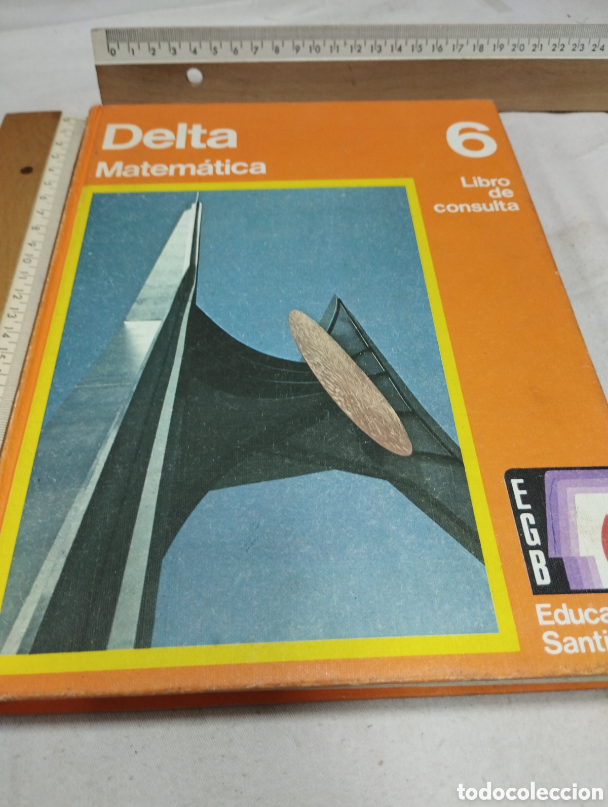 Libros de segunda mano: Delta Matem&aacute;tica 6. Libro de consulta. EGB. Editorial Santillana, 1973