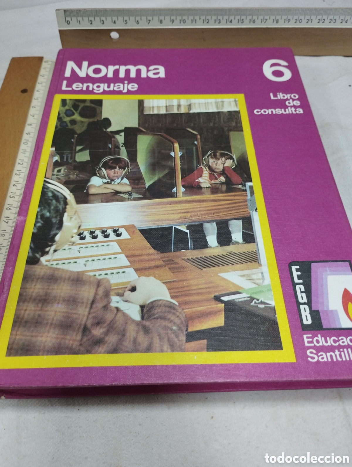 Libros de segunda mano: Norma lenguaje 6. Libro de consulta. EGB. Editorial Santillana, 1973