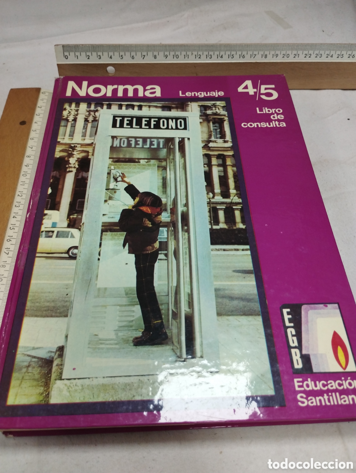 Libros de segunda mano: Norma lenguaje 4/5. Libro de consulta. EGB. Editorial Santillana, 1972