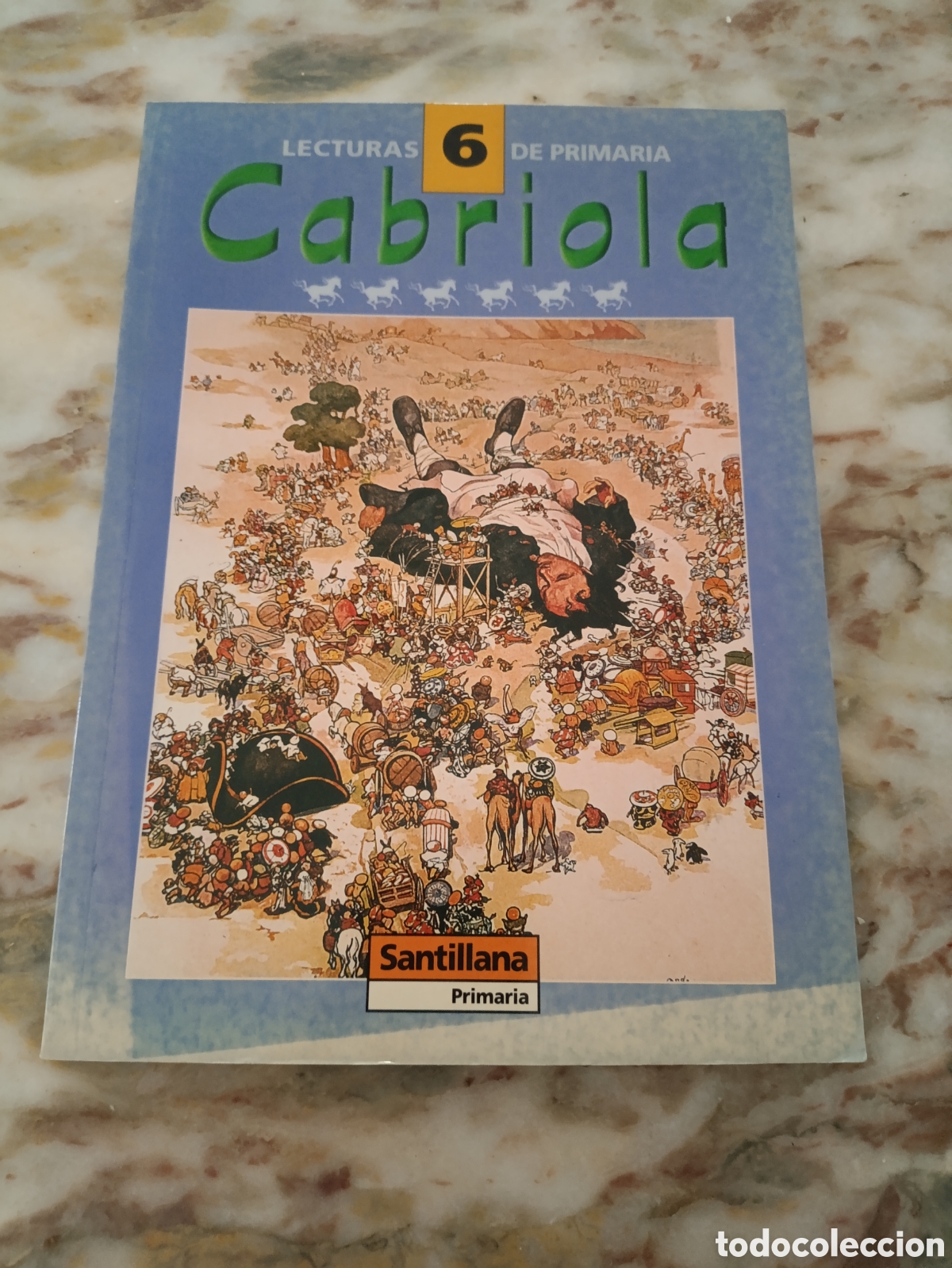 Livros em segunda m&atilde;o: Libro Cabriola de lectura 6&deg; Primaria