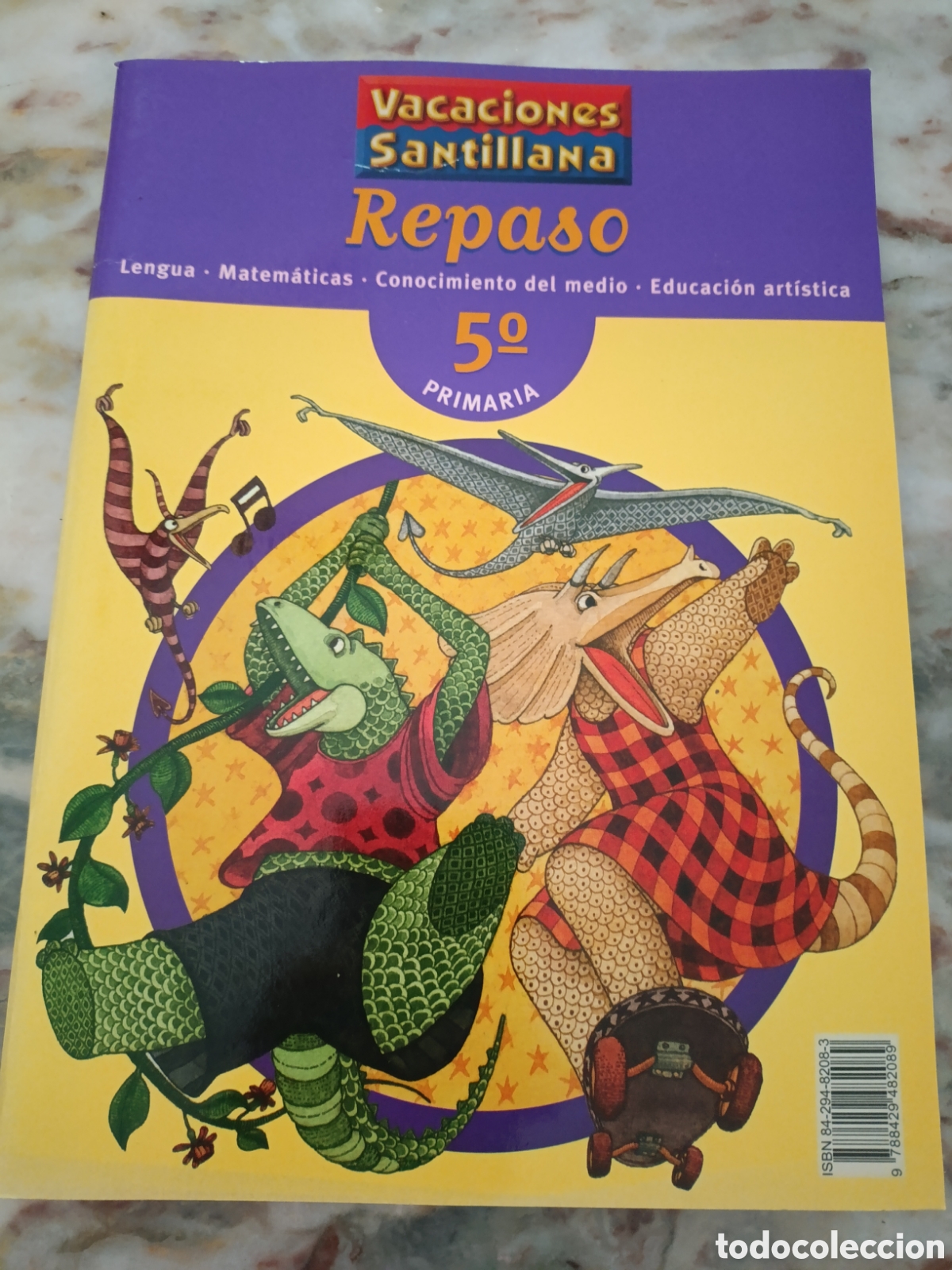 Libros de segunda mano: Repaso 5&deg; de primaria vacaciones santillana