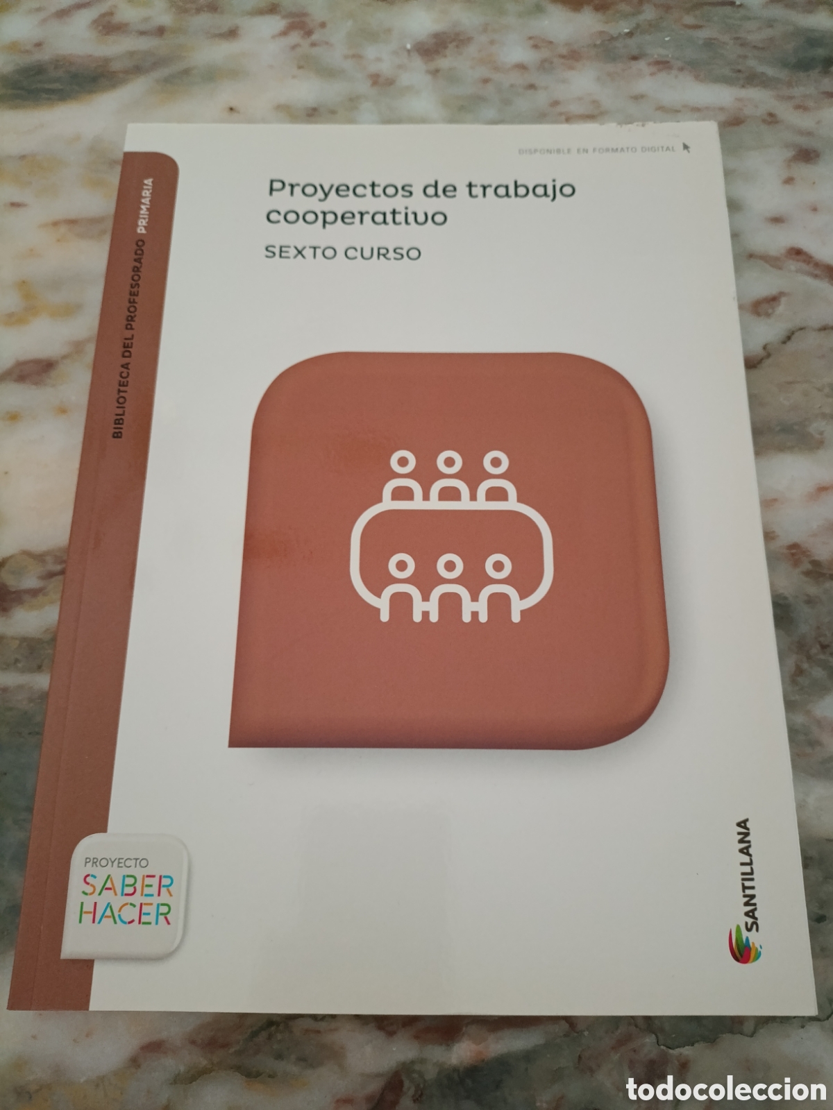 Libros de segunda mano: Libro proyectos de trabajo cooperativo sexto de primaria santillana