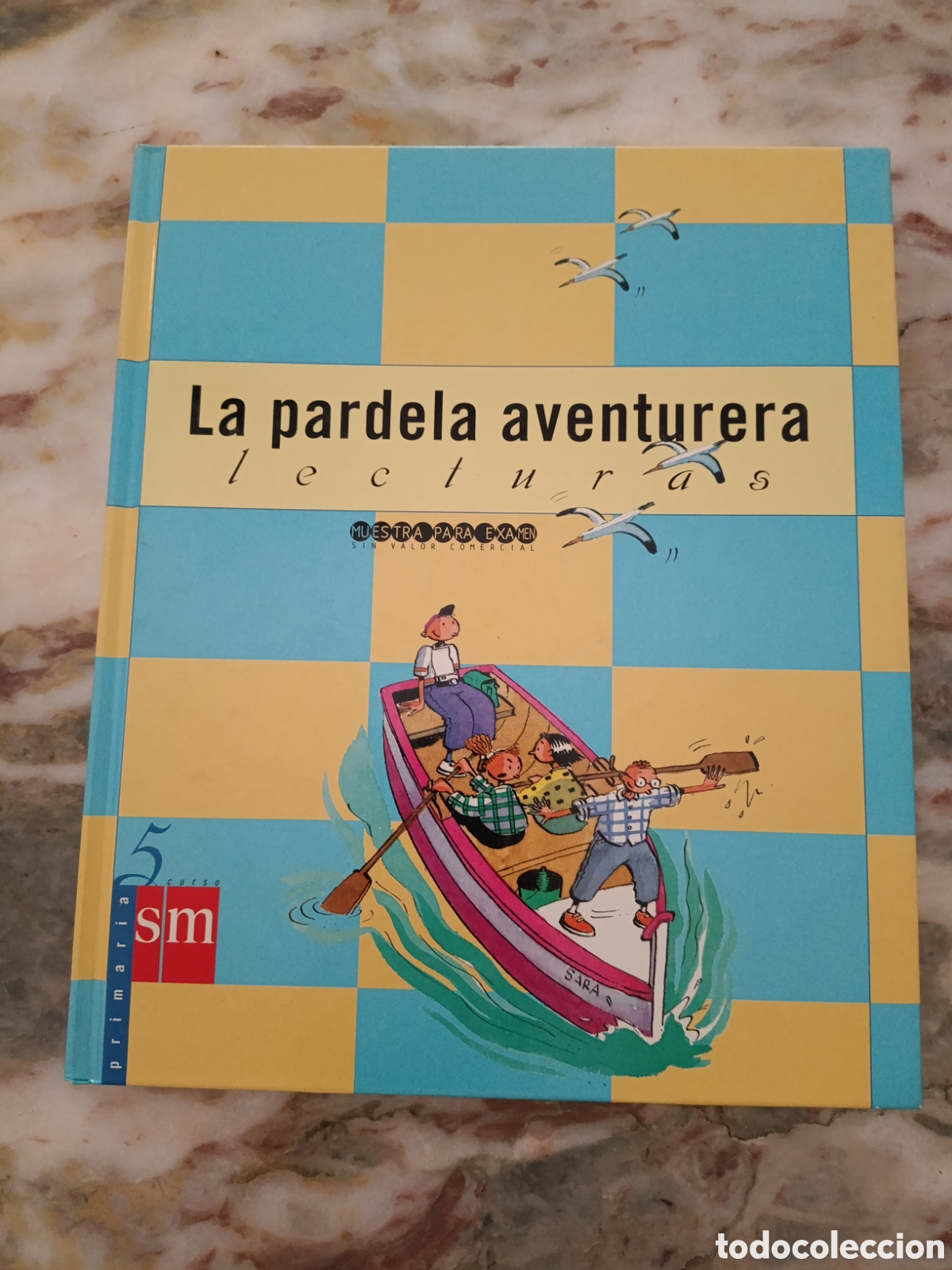 Libros de segunda mano: libro 5&deg; de primariaLa pardela aventurera lecturas