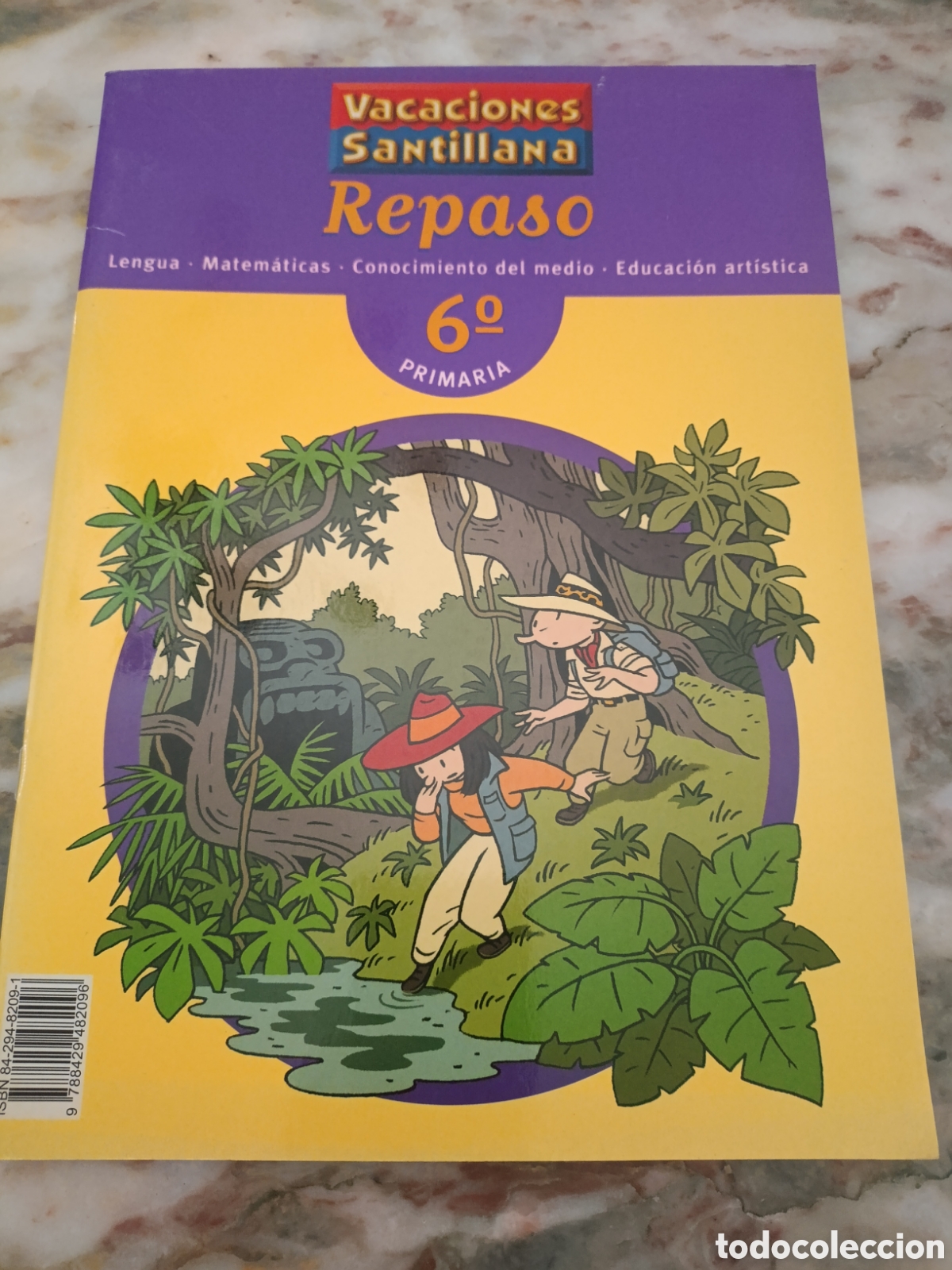 Libros de segunda mano: Libros repaso sexto de primaria vacaciones santillana