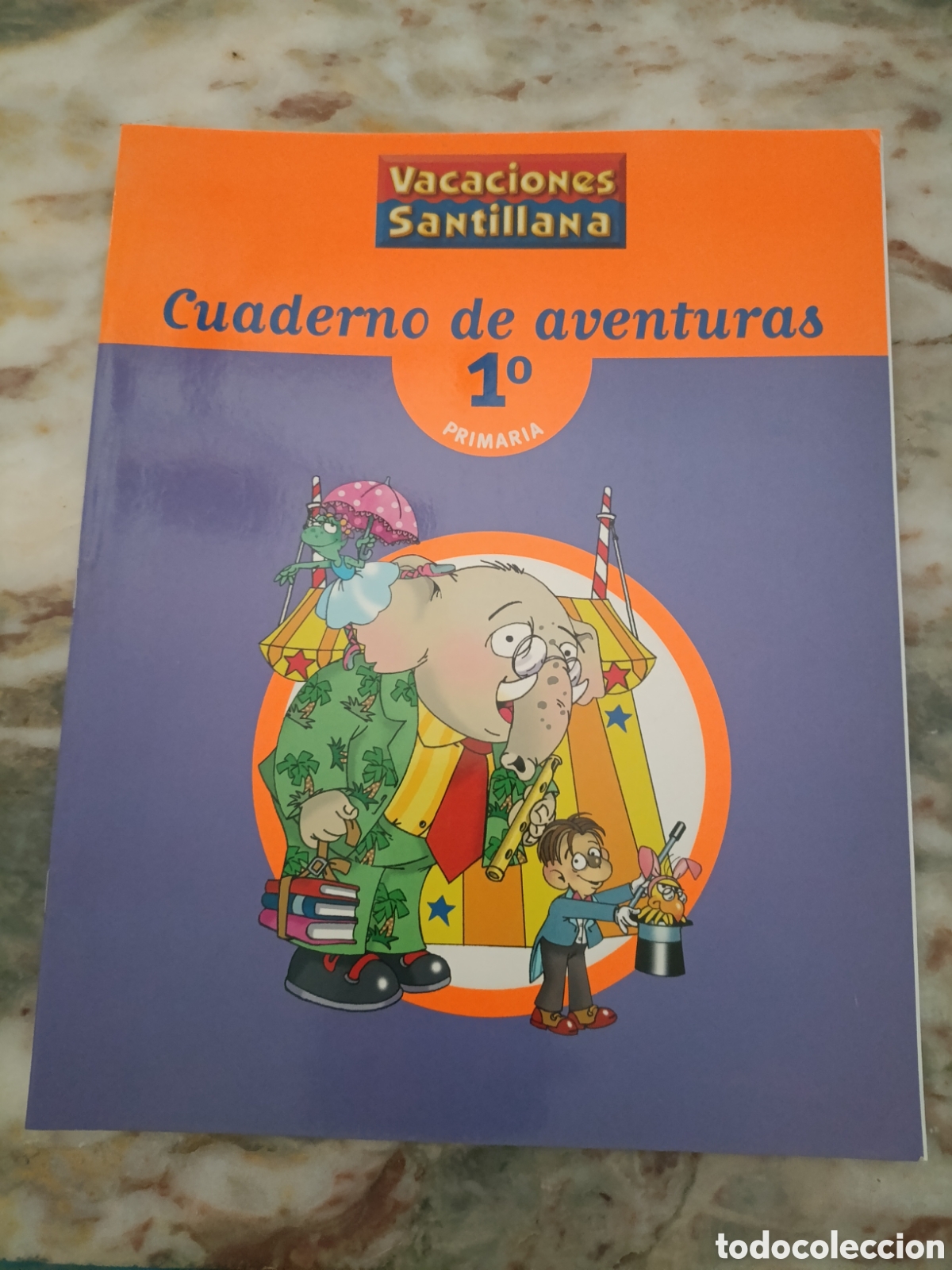 Libros de segunda mano: Cuaderno de aventuras primero de primaria vacaciones santillana
