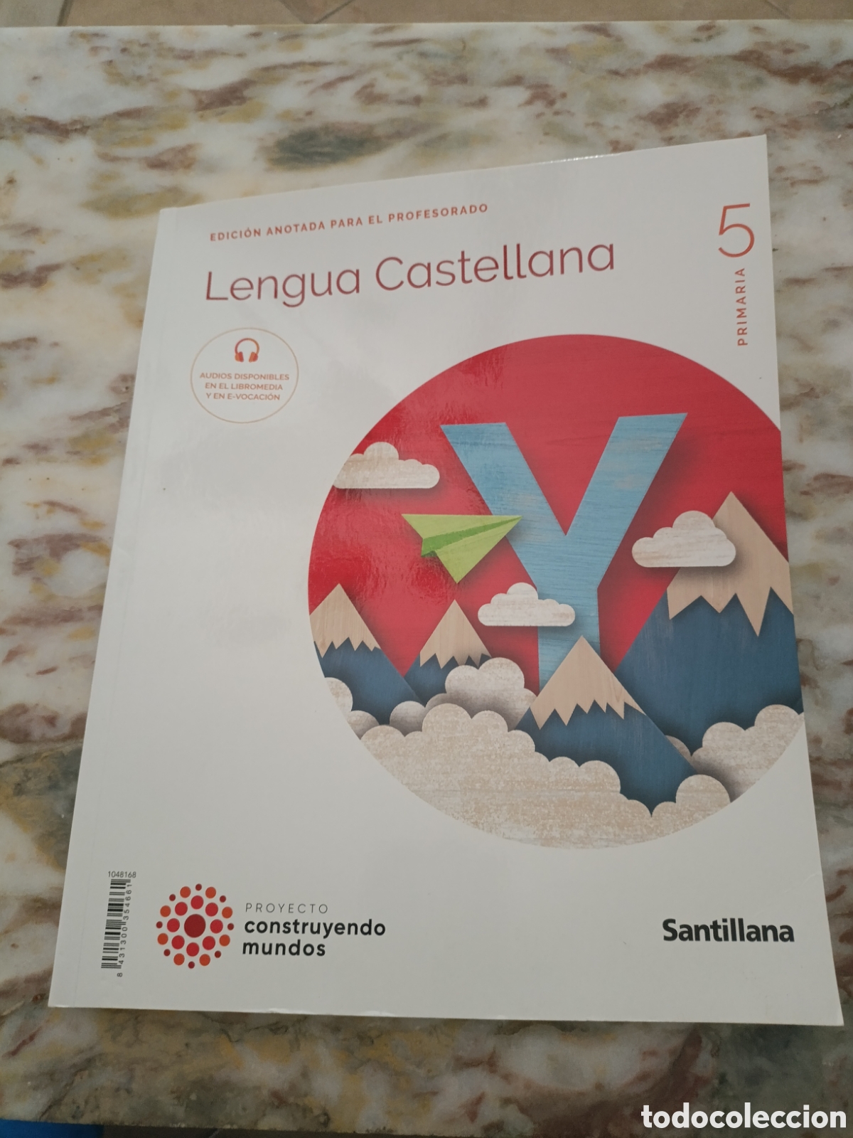 Libros de segunda mano: LIBRO LENGUA CASTELANA 5&deg; PRIMARIA SANTILLANA EDICION ANOTADA POR EL PROFESORADO