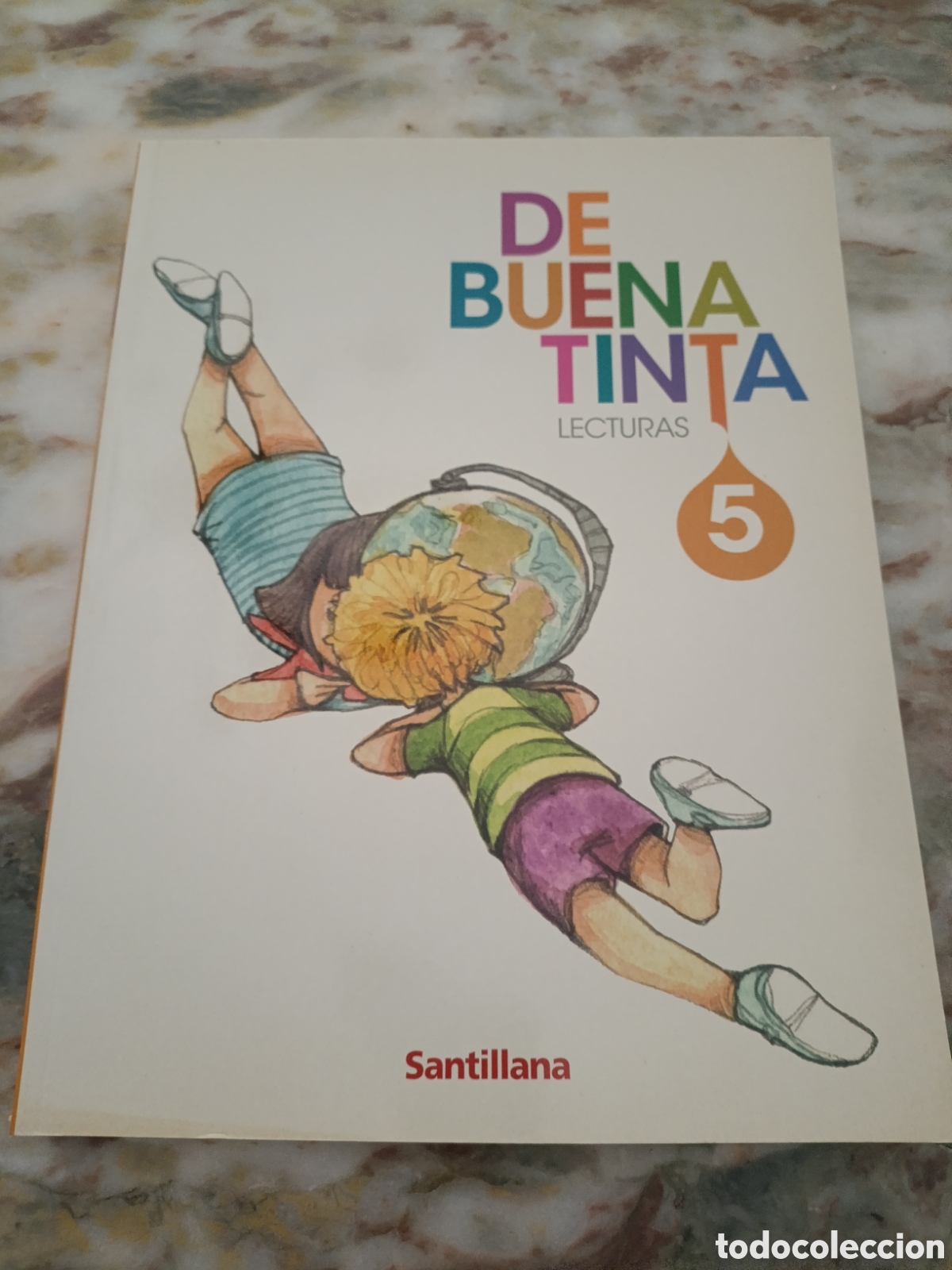 Libros de segunda mano: LIBRO DE BUENA TINTA SANTILLANA LECTURAS 5&deg; PRIMARIA