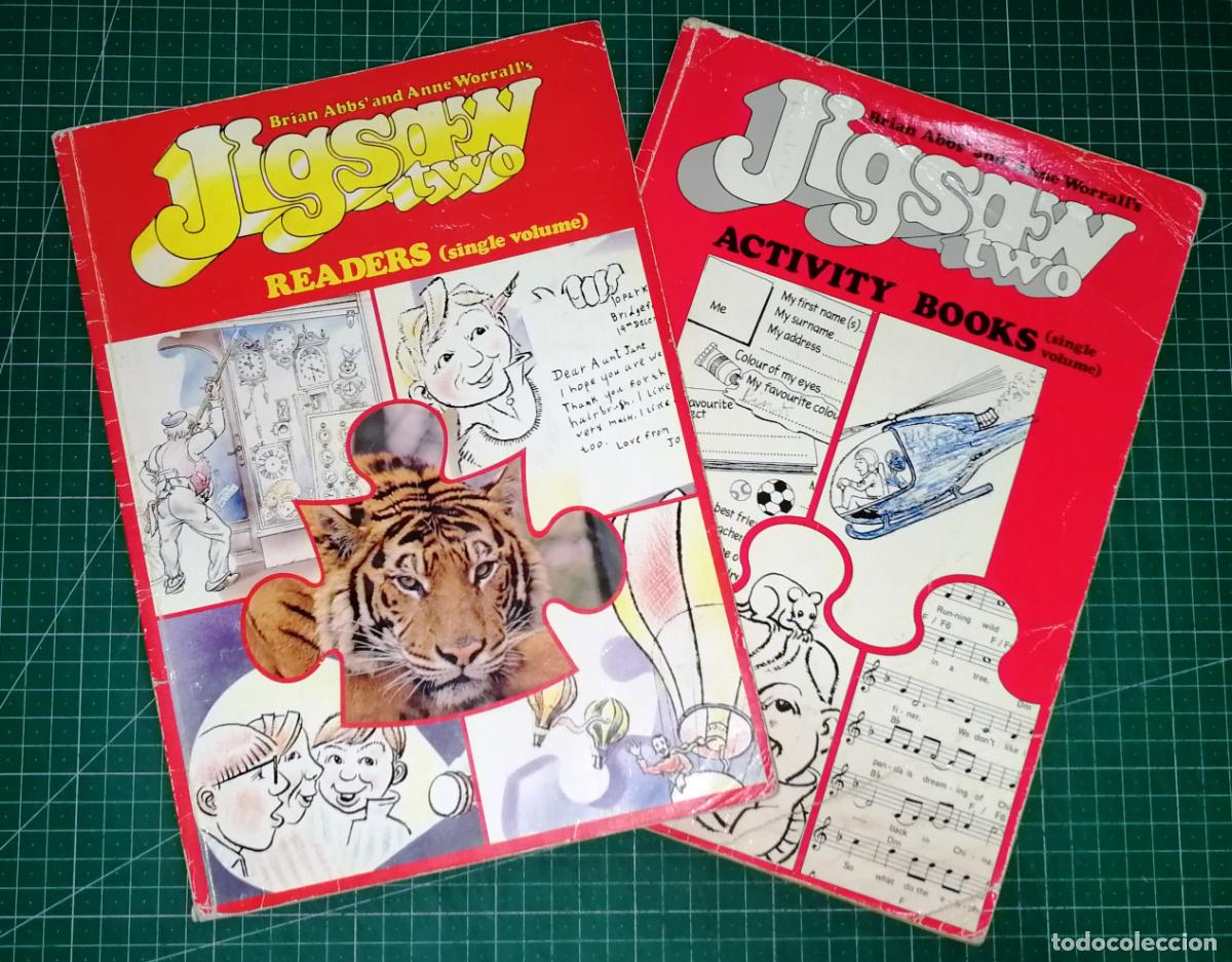 Libros de segunda mano: JIGSAW TWO. READERS + ACTIVITY BOOK (2 vol.) / Brian Abbs & Ann Worrall. - Longman, 1984