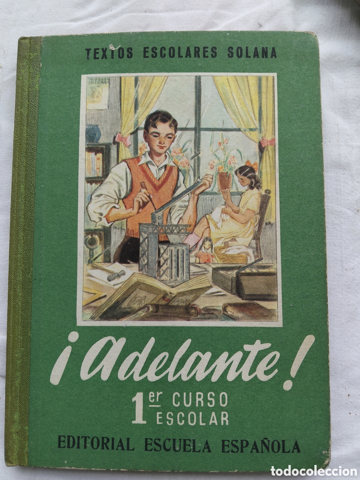 Libros de segunda mano: ADELANTE 1 CURSO ESCOLAR 1956