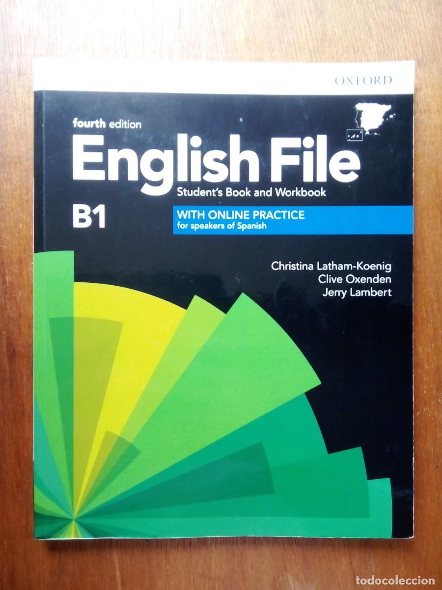 Second hand books: ENGLISH FILE B1, OXFORD, INGLES