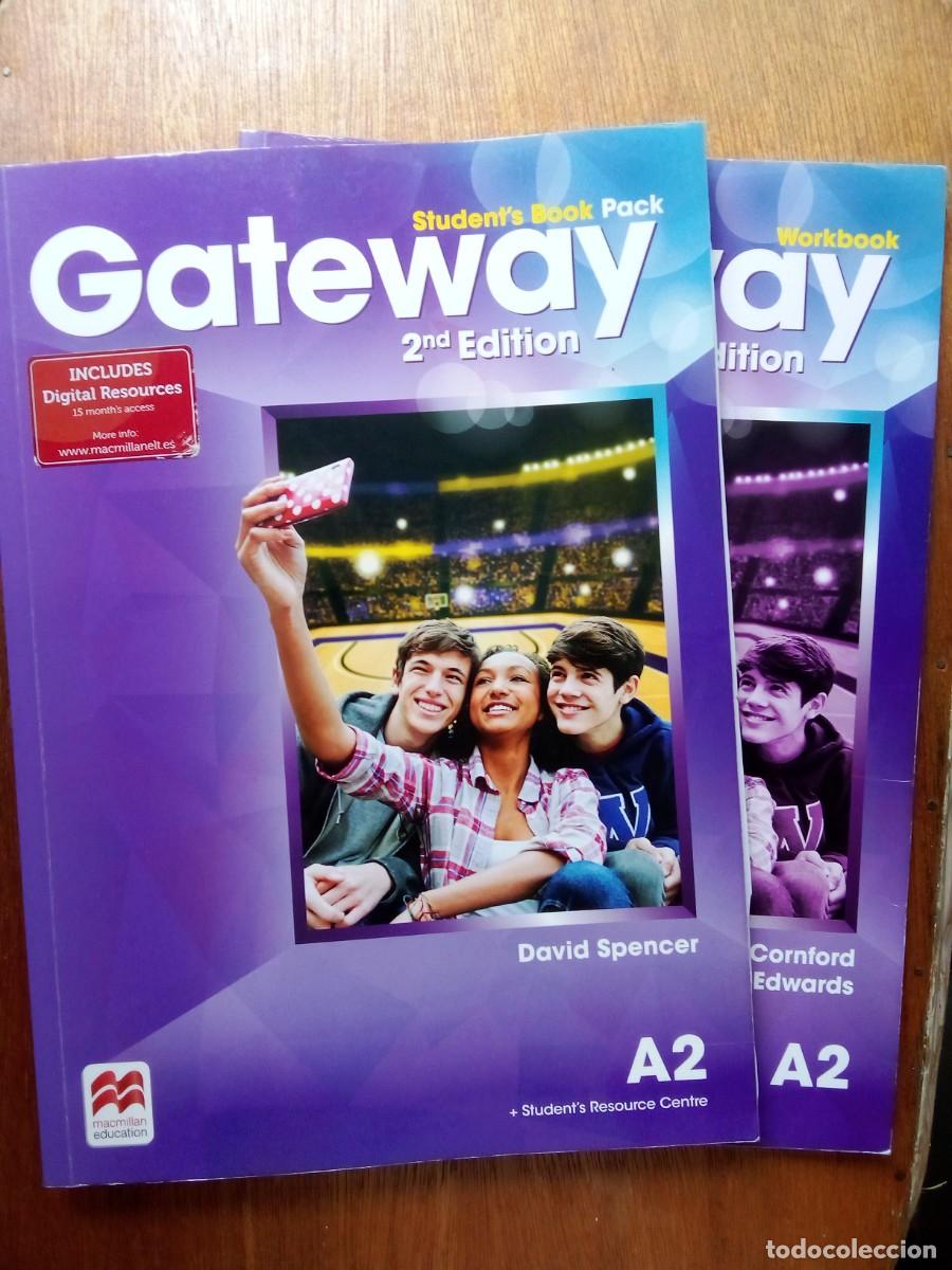 Libros de segunda mano: GATEWAY A2, STUDENTS BOOK, WORKBOOK, MACMILLAN, 2016 - Foto 1