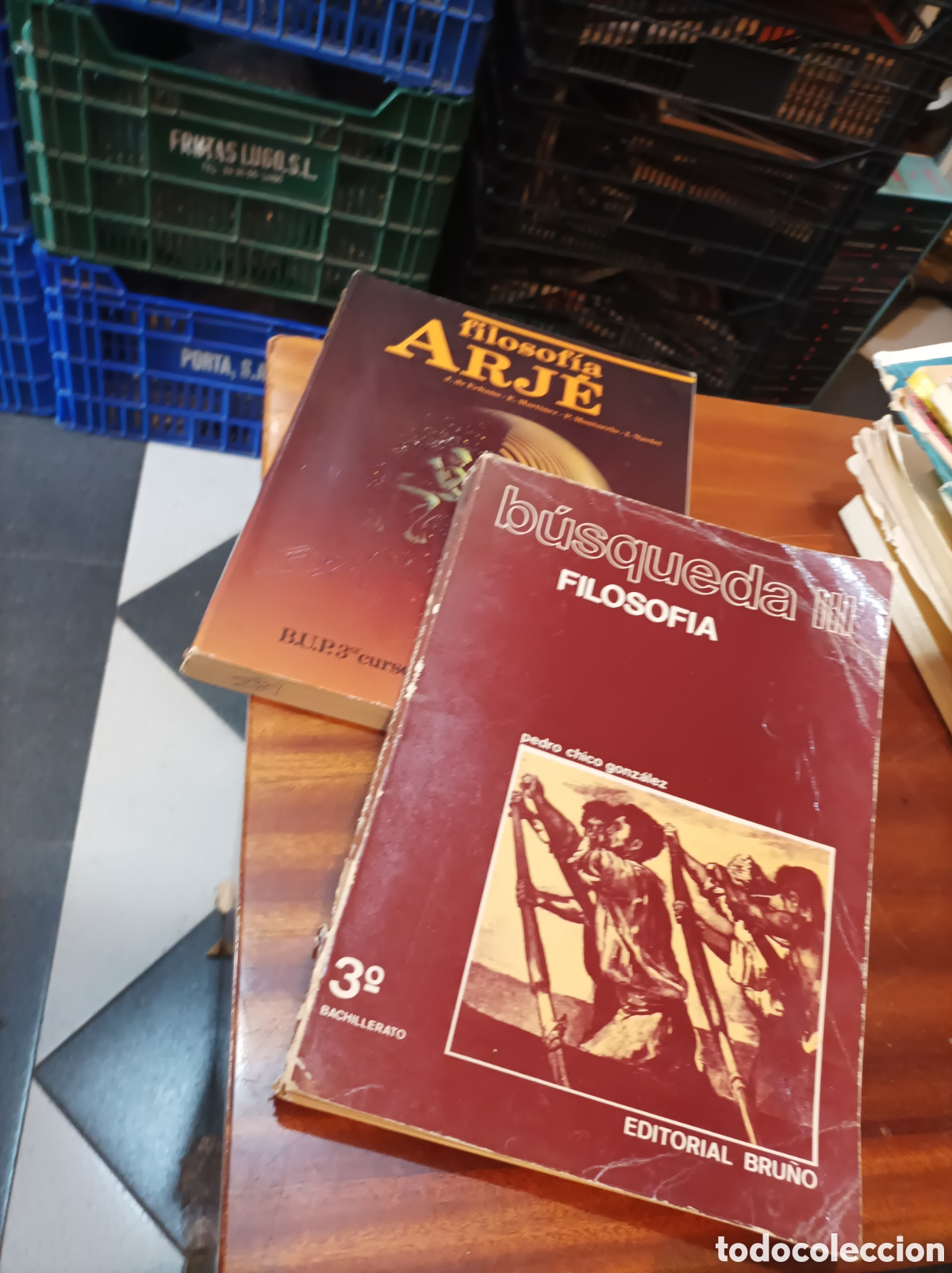 Libros de segunda mano: FILOSOF&Iacute;A ARJE(3BUP)VICENS-VIVES Y B&Uacute;SQUEDA III (3BACHILLERATO) BRU&Ntilde;O