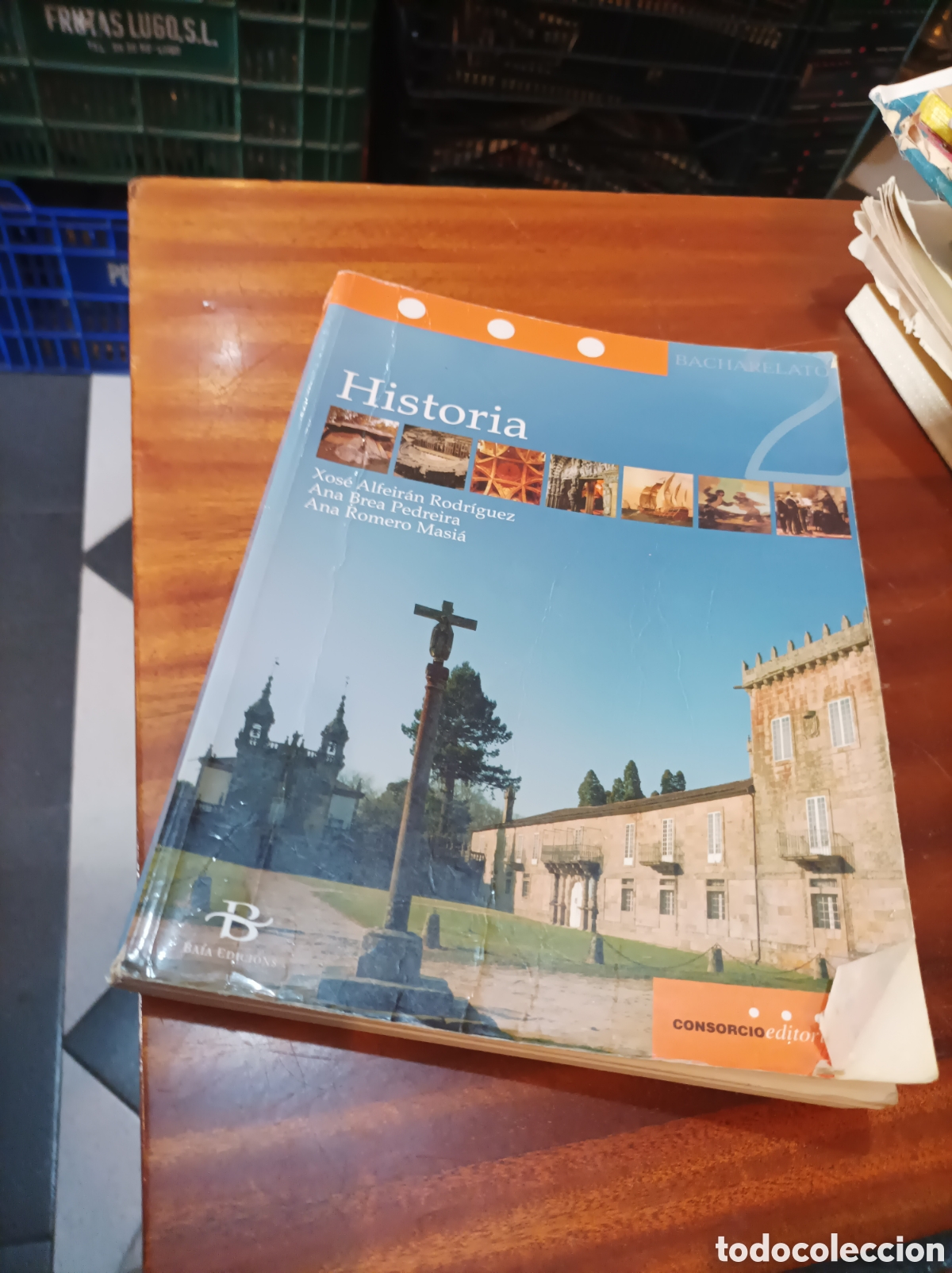 Libros de segunda mano: HISTORIA DE ESPA&Ntilde;A 2BACHARELATO (GALLEGO) BAIA EDICIONS