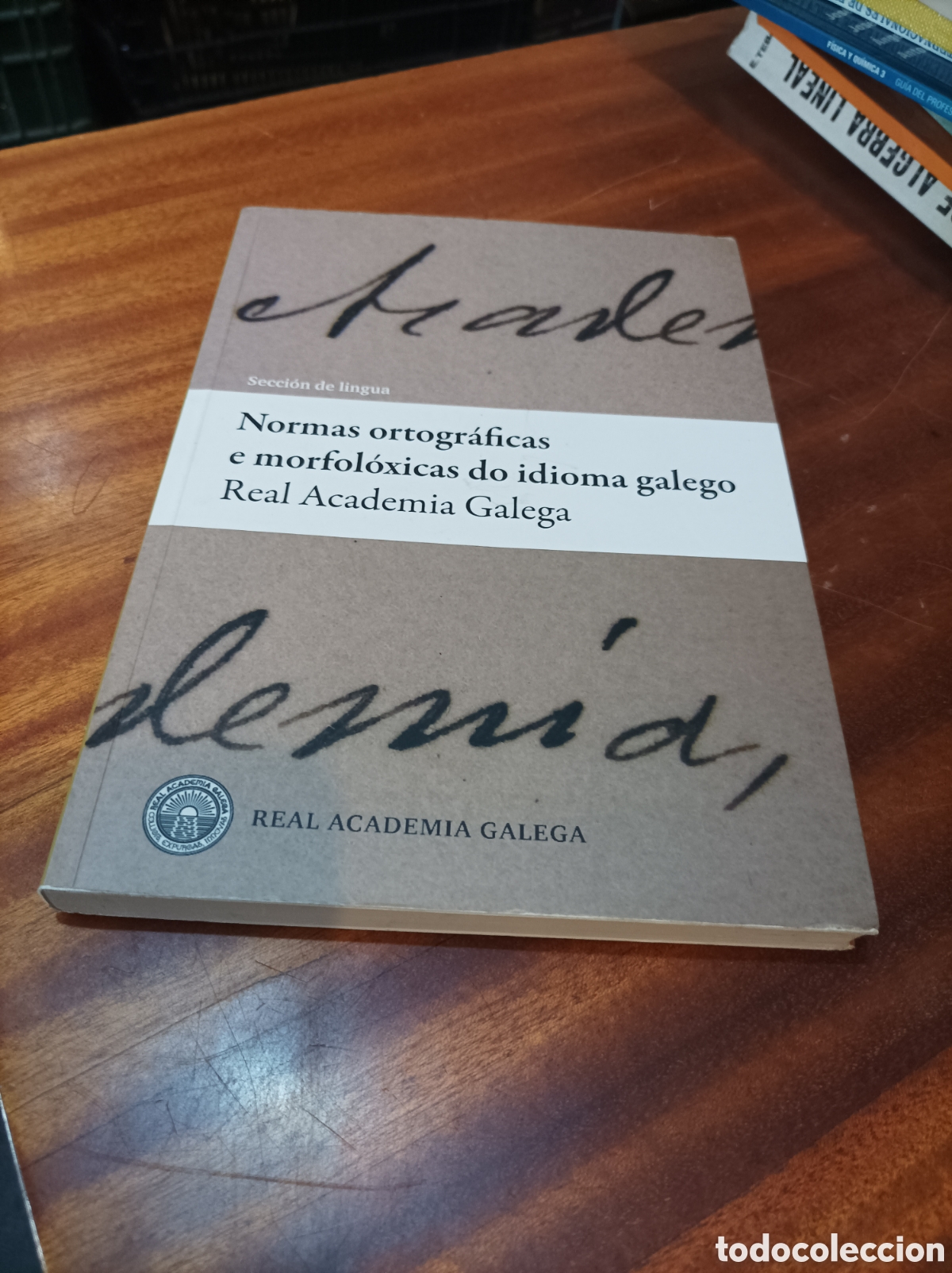 Libros de segunda mano: NORMAS ORTOGRAF&Iacute;AS E MORFOLOXICAS DO IDIOMA GALEGO .REAL ACADEMIA GALEGA.