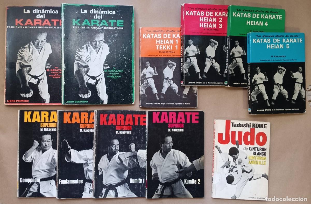 Libros de segunda mano: COLECCI&Oacute;N KARATE Y JUDO. M. NAKAYAMA Y TADASHI KOIKE.