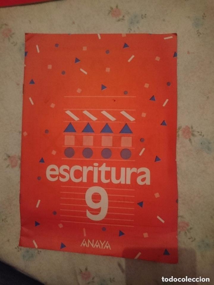 Libros de segunda mano: ESCRITURA 9 ANAYA - SIN USAR