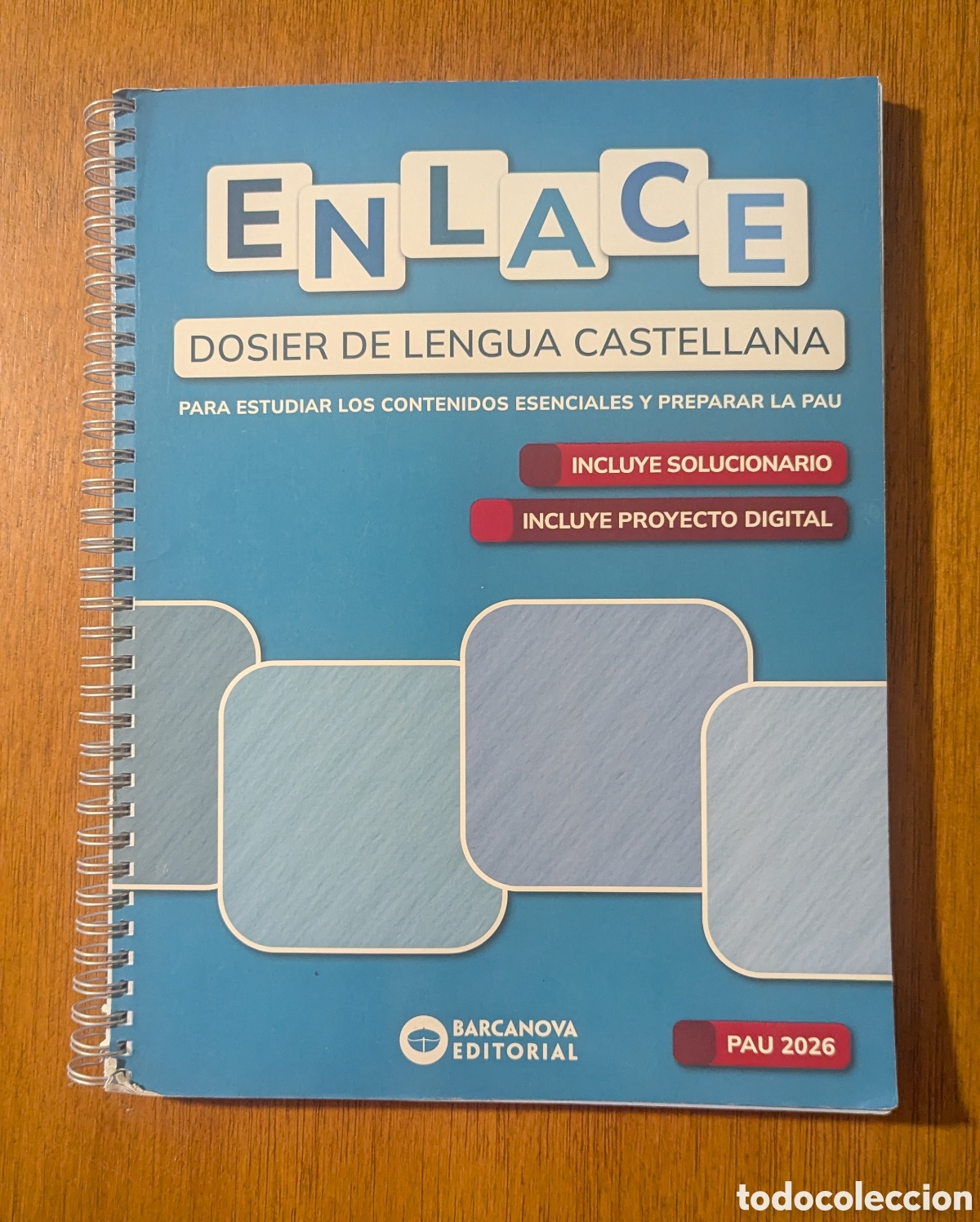 Libros de segunda mano: Enlace. Dosier de Lengua castellana PAU 2026. Bachillerato ISBN 9788448964931