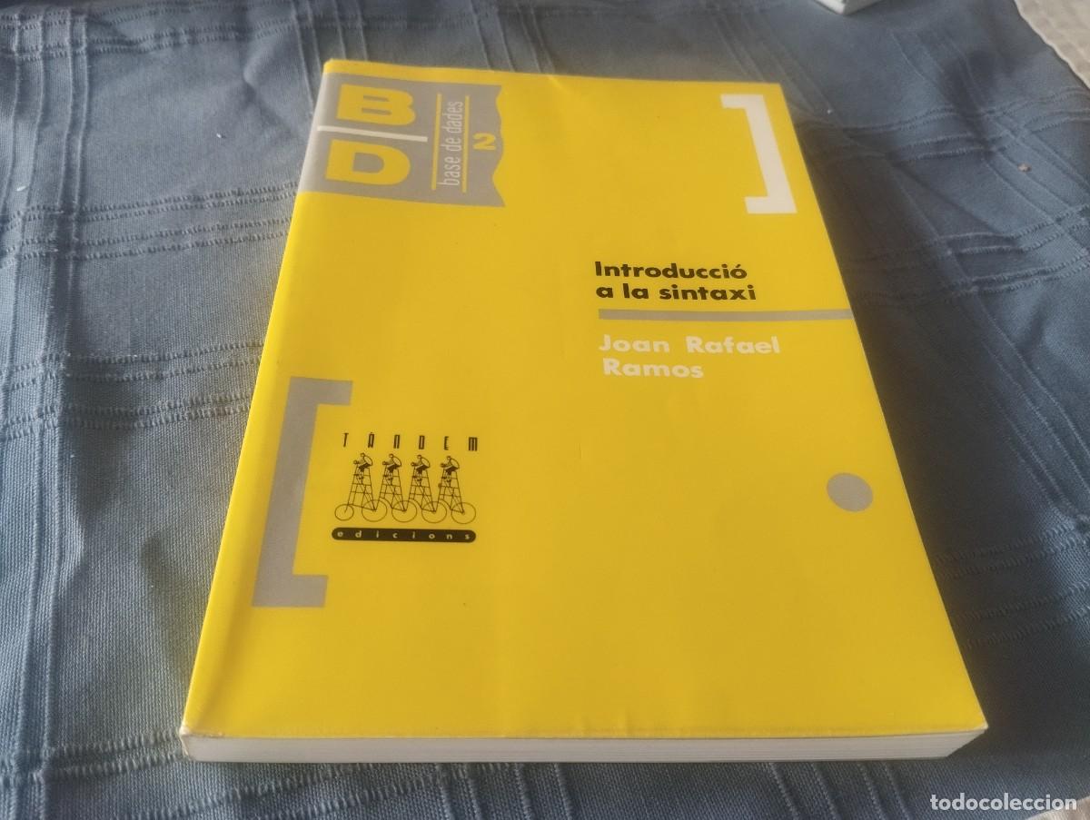 Libros de segunda mano: JOAN RAFAEL RAMOS - INTRODUCCI&Oacute; A LA SINTAXI - TANDEM 1993