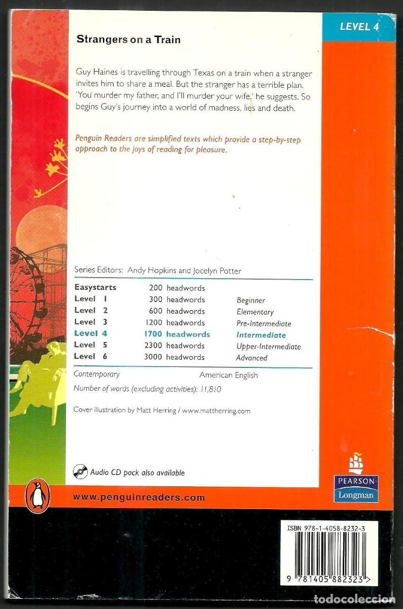 Libros de segunda mano: Strangers on a Train (Penguin Readers 4) 9781405882323 - Foto 2