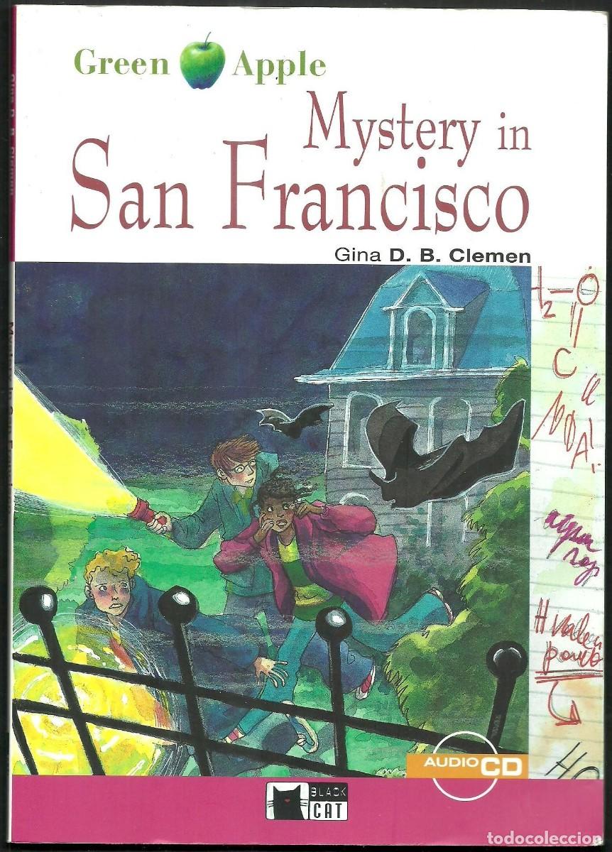 Libros de segunda mano: Mystery In San Francisco (Black Cat. Green Apple - Step 1 CEFR A2) 9788431677084