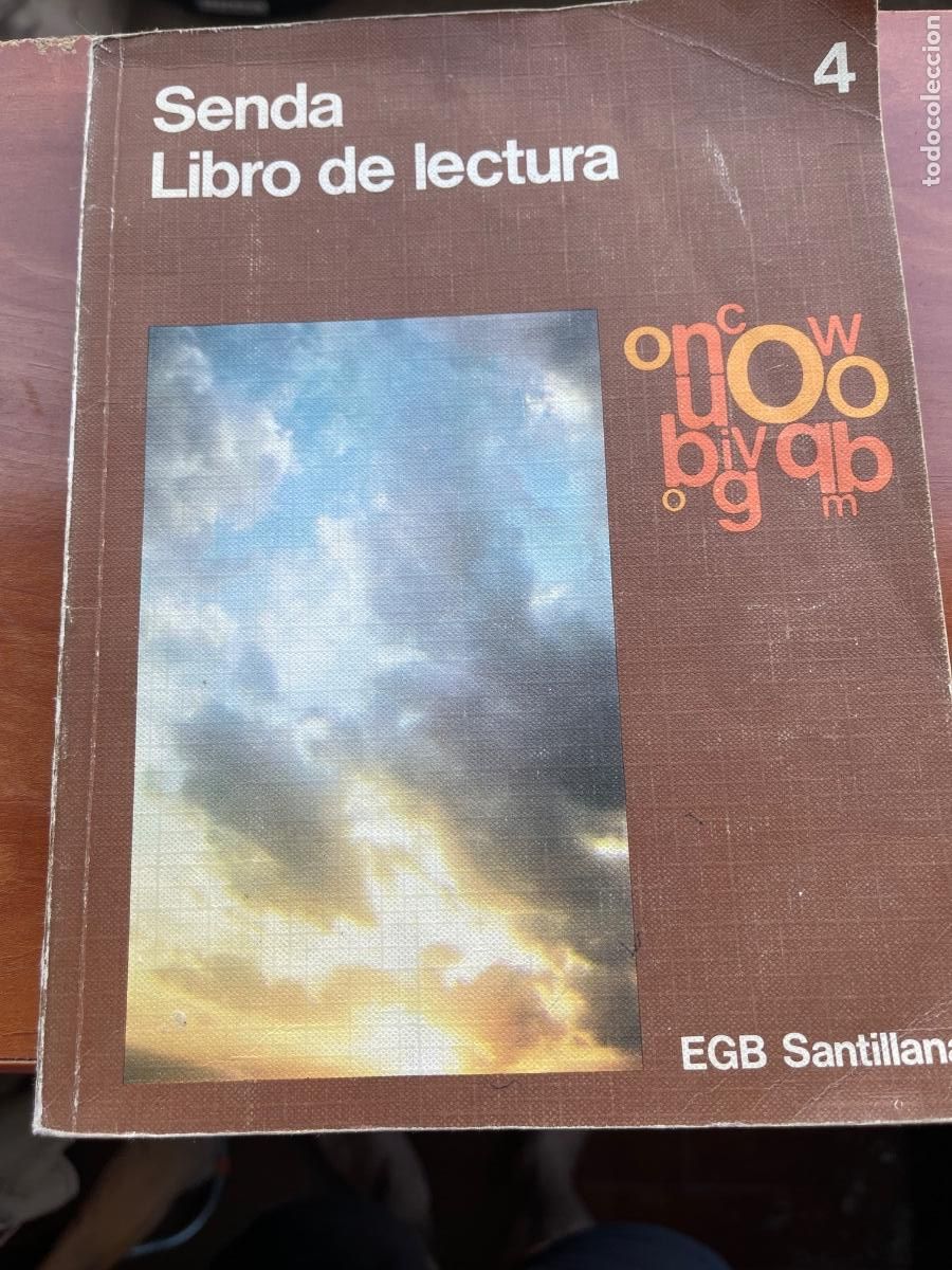 Libros de segunda mano: Senda Libro de Lectura 4, EGB Santillana TEXTO
