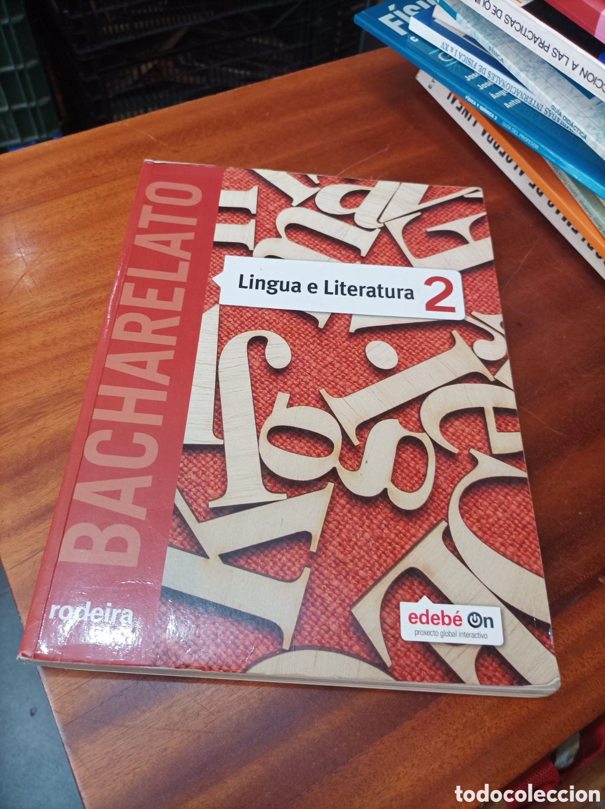 Libros de segunda mano: LINGUA E LITERATURA 2BACHILLERATO EDITORIAL RODEIRA .EDEBE 2018