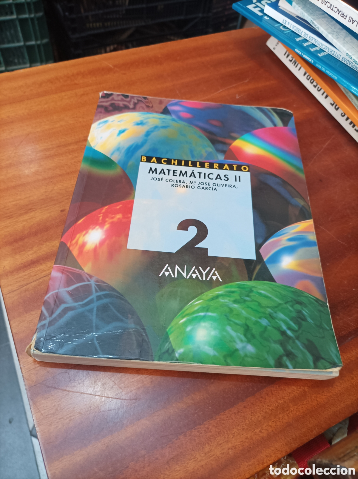 Libros de segunda mano: MATEM&Aacute;TICAS II. 2 BACHILLERATO . ANAYA.2001