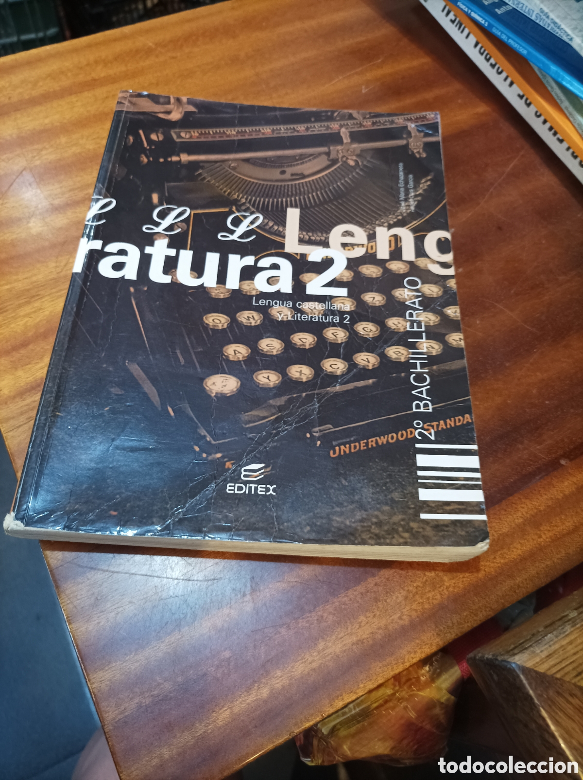 Libros de segunda mano: LENGUA Y LITERATURA 2BACHILLERATO.INDITEX