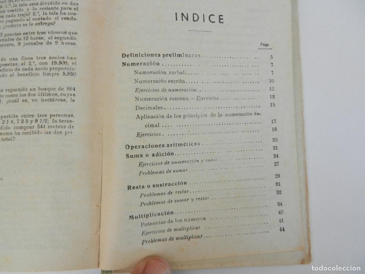 Libros de segunda mano: ARITMETICA - 2&ordm; GRADO - CURSO MEDIO - EDICIONES BRU&Ntilde;O 1952. - Foto 6
