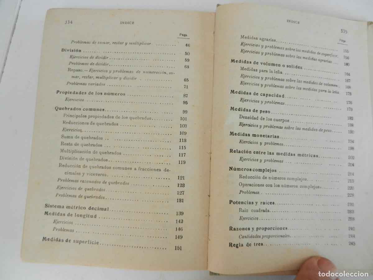 Libros de segunda mano: ARITMETICA - 2&ordm; GRADO - CURSO MEDIO - EDICIONES BRU&Ntilde;O 1952. - Foto 7