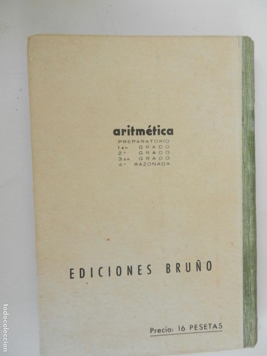 Libros de segunda mano: ARITMETICA - 2&ordm; GRADO - CURSO MEDIO - EDICIONES BRU&Ntilde;O 1952. - Foto 9