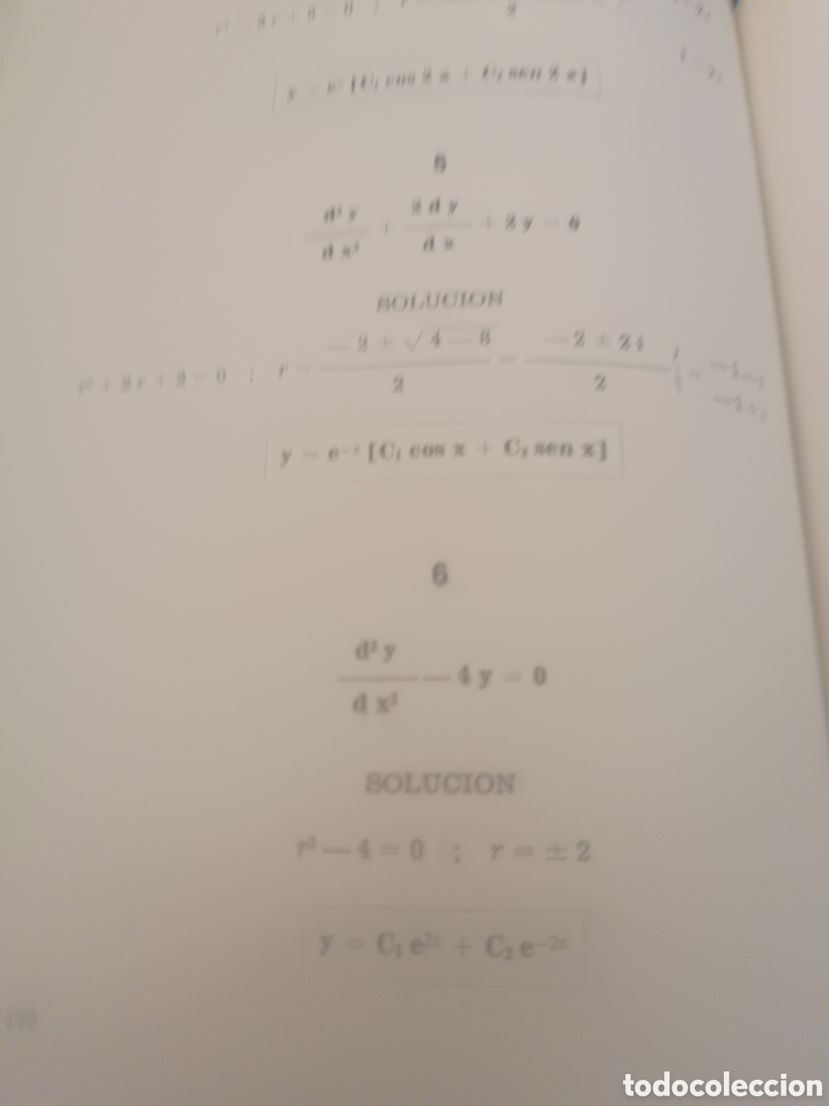 Libros de segunda mano: ECUACIONES DIFERENCIALES - Foto 2