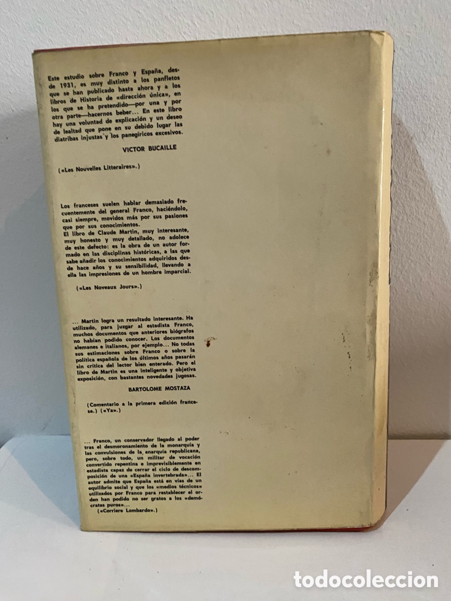 Libros de segunda mano: Franco // Claude Martin - Foto 2