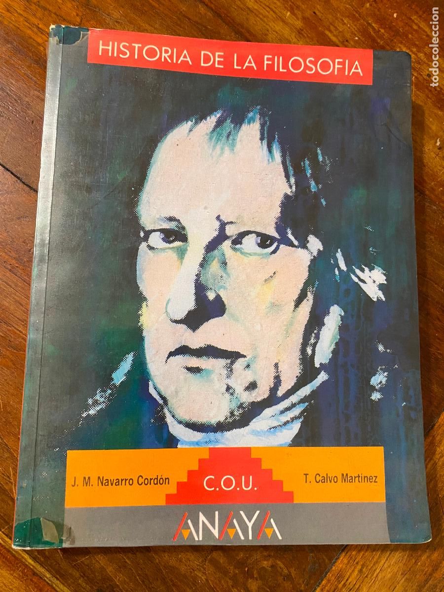 Libros de segunda mano: HISTORIA DE LA FILOSOF&Iacute;A. EDITORIAL ANAYA. COU. 1992