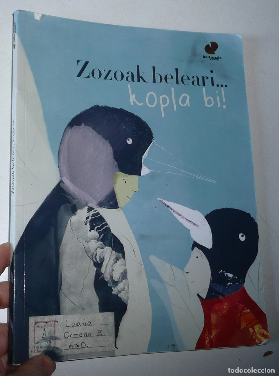 Libri di seconda mano: Zozoak beleari&hellip; kopla bi! (Euskal Herriko Bertsozale Elkartea, 2021) Bertsolaritza
