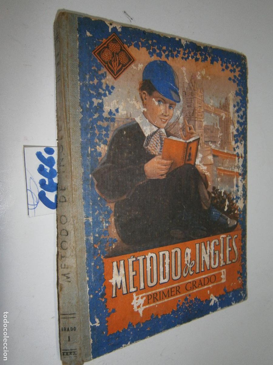 Libros de segunda mano: ANTIGUO LIBRO DE TEXTO - METODO DE INGLES - Foto 1