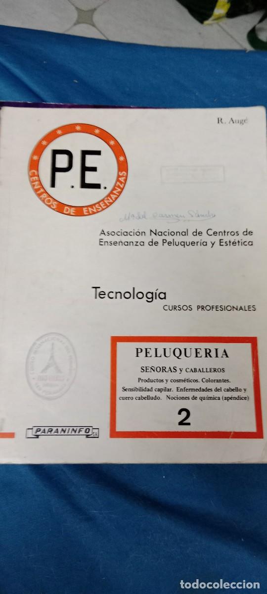 Libros de segunda mano: TECNOLOGIA CURSO PROFESIONALES PELUQUERIA LIBRO B-WO