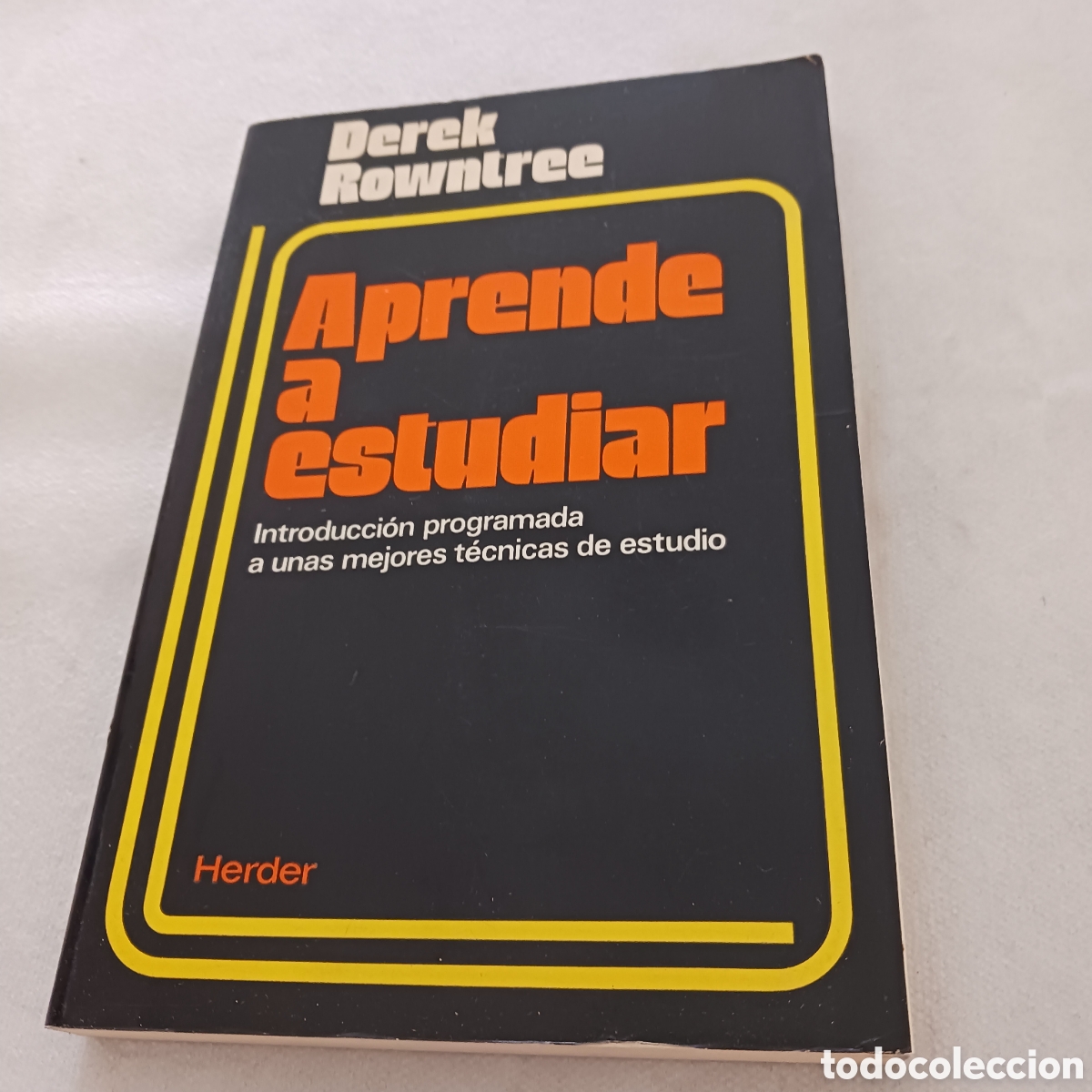 Libros de segunda mano: Aprende a estudiar de Derek Rowntree