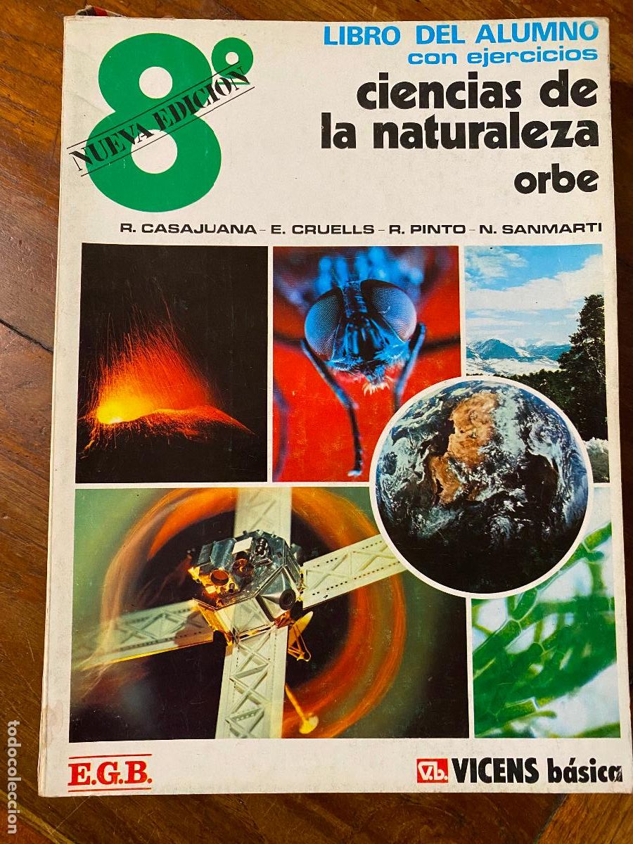 Libros de segunda mano: CIENCIAS DE LA NATURALEZA, ORBE, 8&ordm;, E.G.B., LIBRO DEL ALUMNO CON EJERCICIOS - IVENS B&Aacute;SICA.