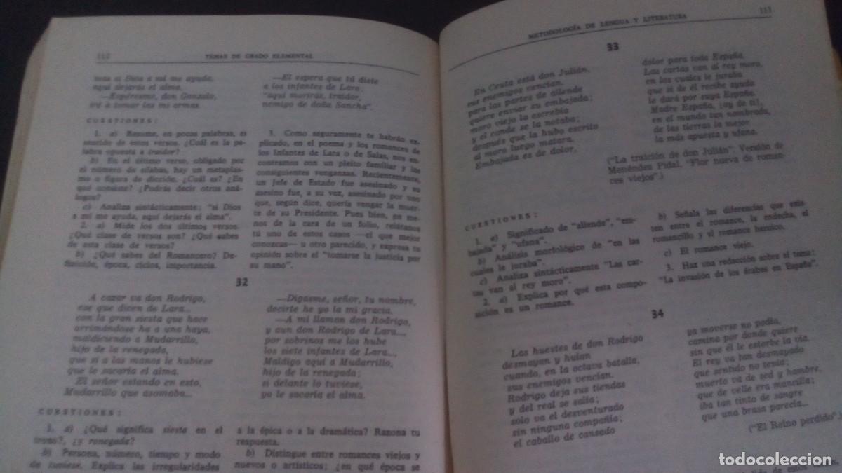 Libros de segunda mano: TEMAS DE GRADO, BACHILLERATO, EXPLICACIONES DE TEXTOS -A&Ntilde;O 1968 - Foto 3
