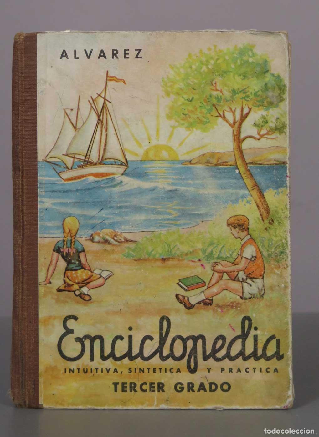 Libros de segunda mano: Enciclopedia Alvarez Tercer Grado - Antonio Alvarez Perez - mi&ntilde;on 1966