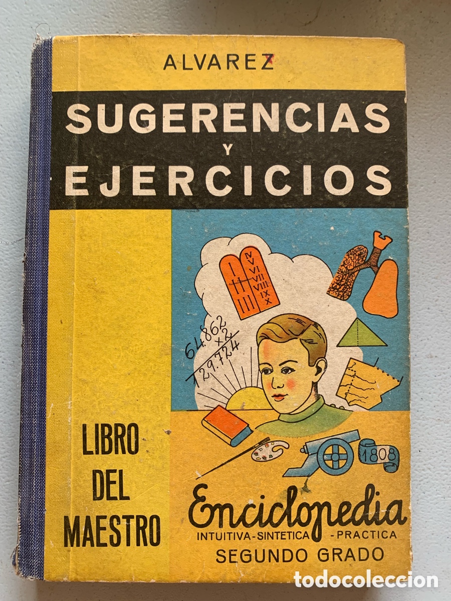 Libros de segunda mano: &bull;SUGERENCIAS Y EJERCICIOS EL LIBRO DEL MAESTRO - ALVAREZ - Foto 1