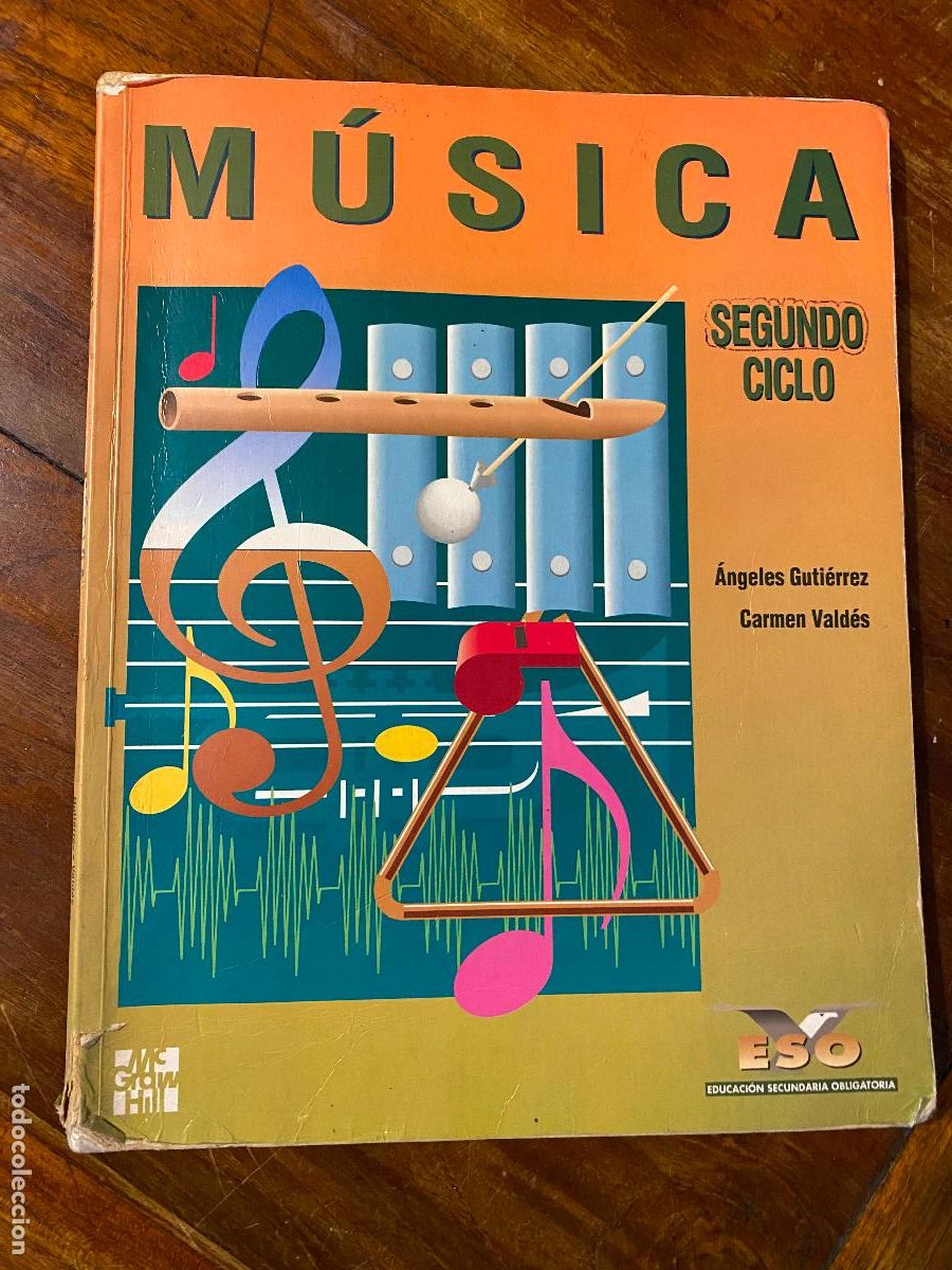 Libros de segunda mano: musica, segundo curso, eso, angeles gutierrez, McGraw Hill