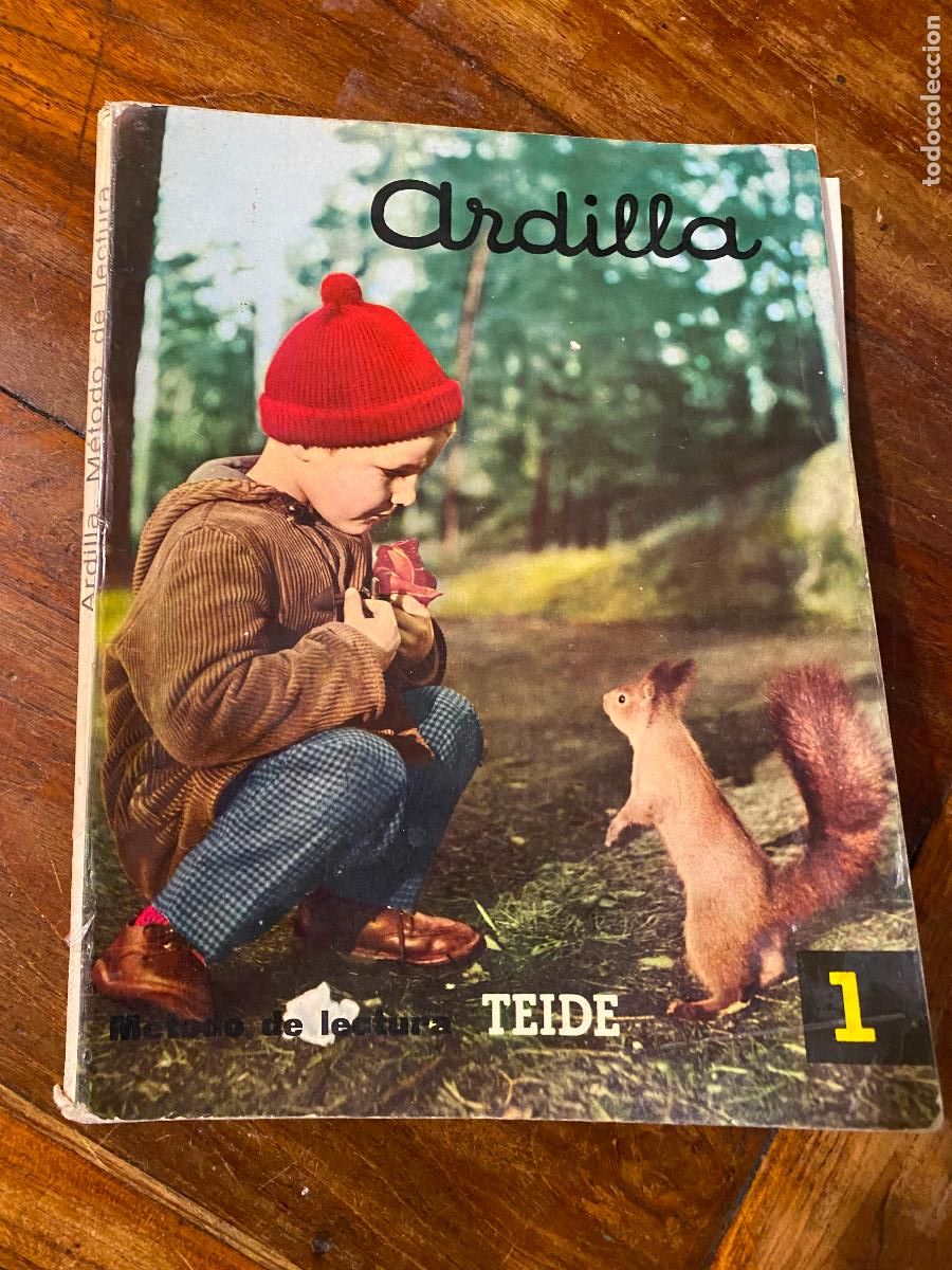 Libros de segunda mano: LIBRO ESCOLAR/METODO DE LECTURA/ARDILLA 1&ordm;/TEIDE. GUIA DEL MAESTRO