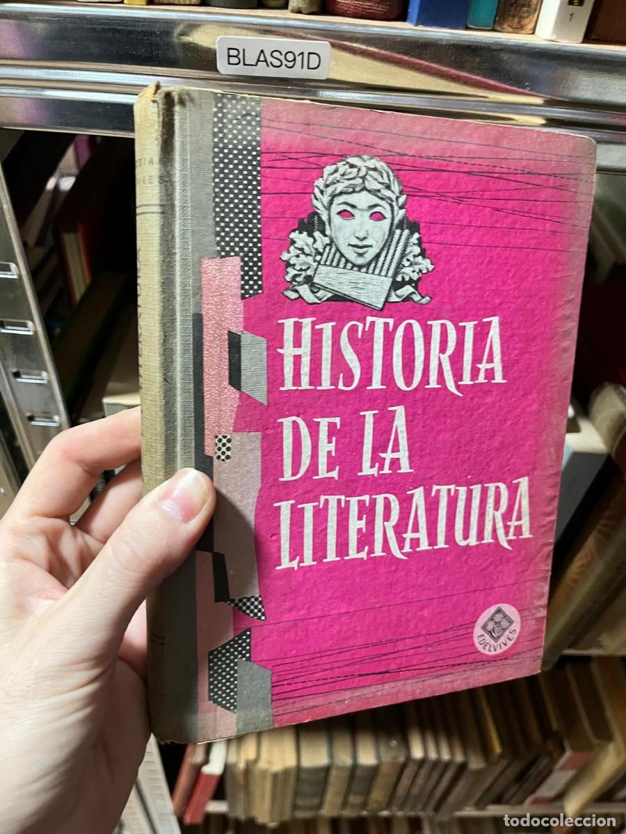 Libros de segunda mano: BLAS91D Historia de la literatura &mdash; Edelvives