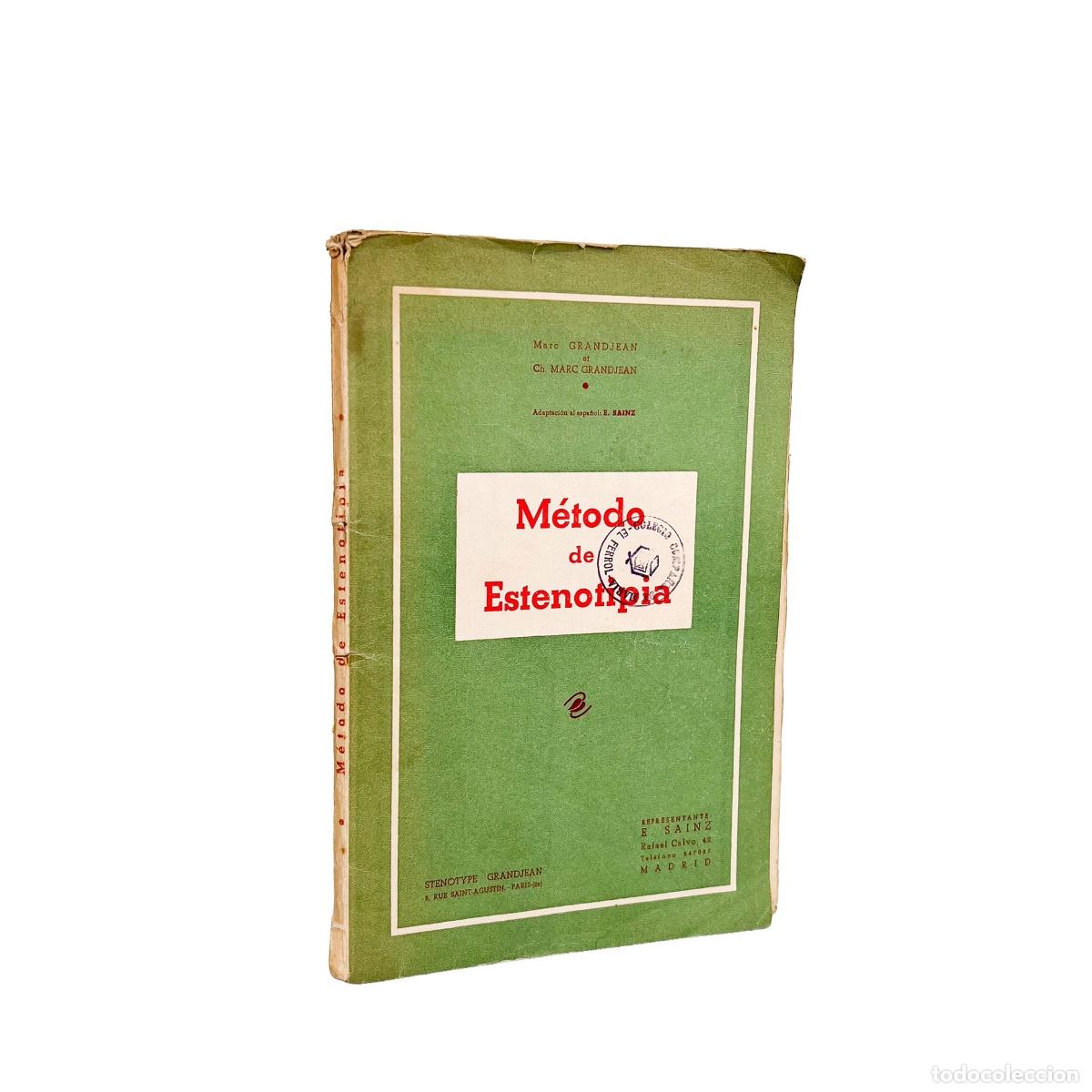 Libros de segunda mano: M&eacute;todo de Estenotipia, Marc Grandjean et Ch. Marc Grandjean