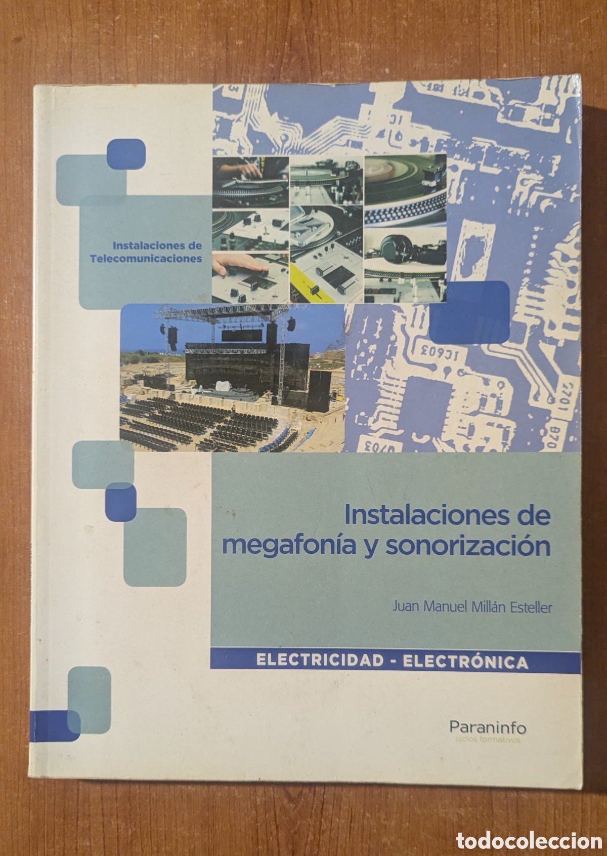 Libros de segunda mano: Instalaciones de megafon&iacute;a y sonorizaci&oacute;n Telecomunicaciones Ciclos formativos Paraninfo